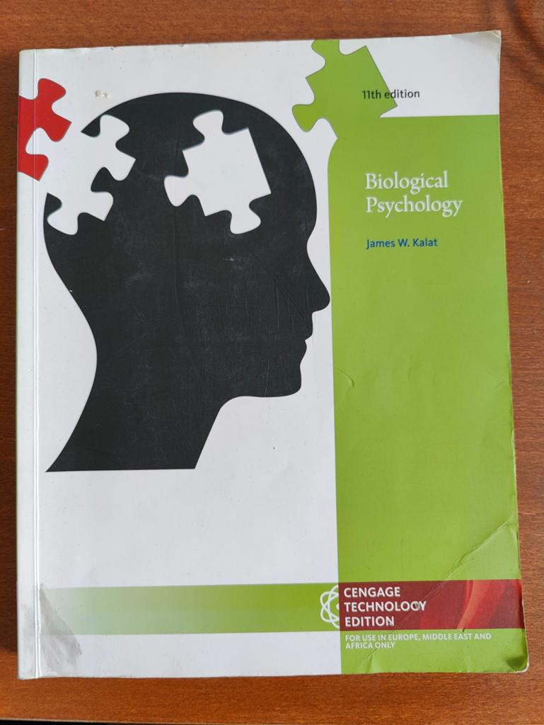 Biological Psychology - James W. Kalat (11e editie), Boeken, Studieboeken en Cursussen, Zo goed als nieuw, Gamma, James W. Kalat