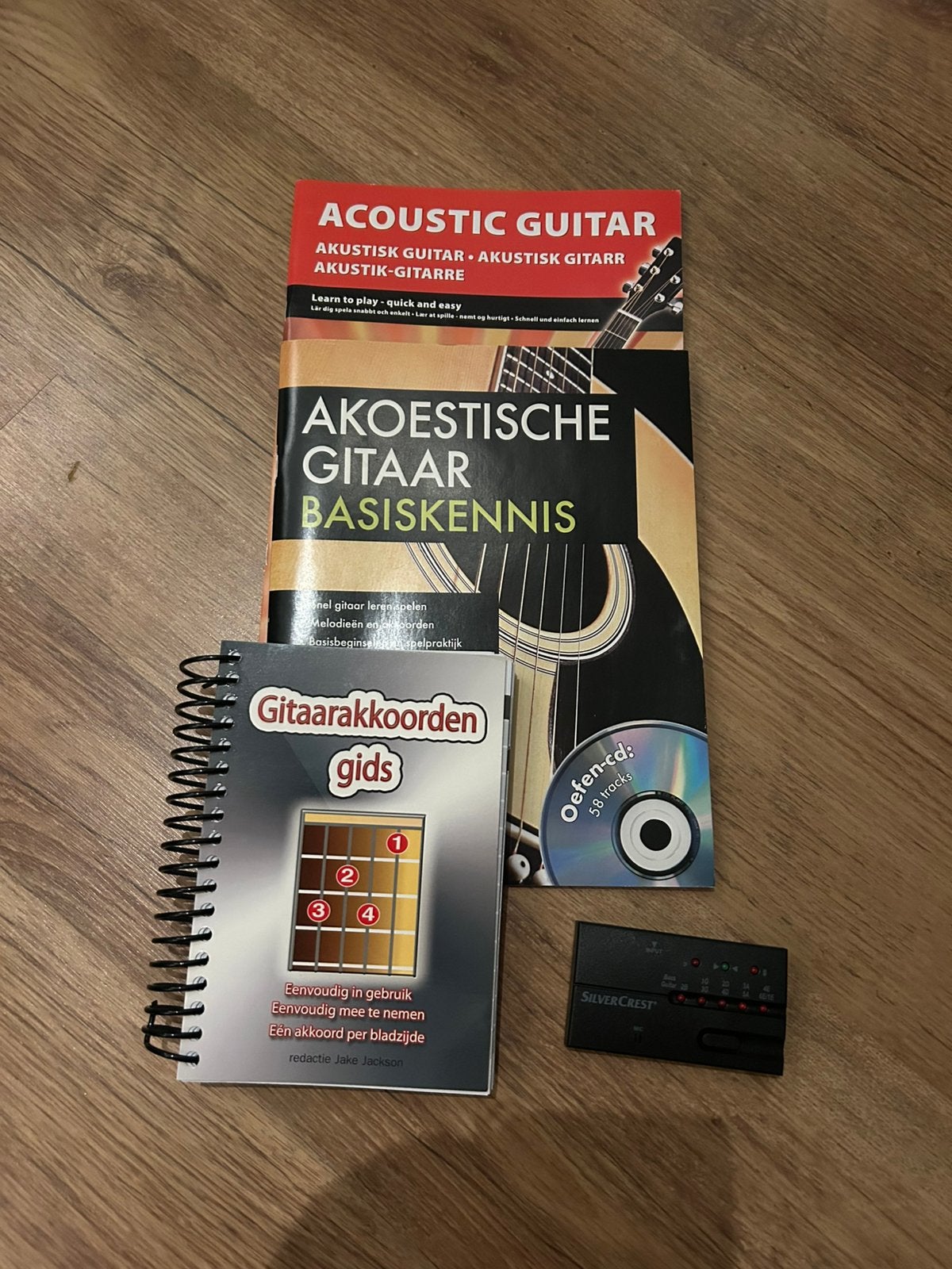 Akoustisch gitaar basiskennis boek e.d., Ophalen of Verzenden, Zo goed als nieuw, Les of Cursus, Gitaar
