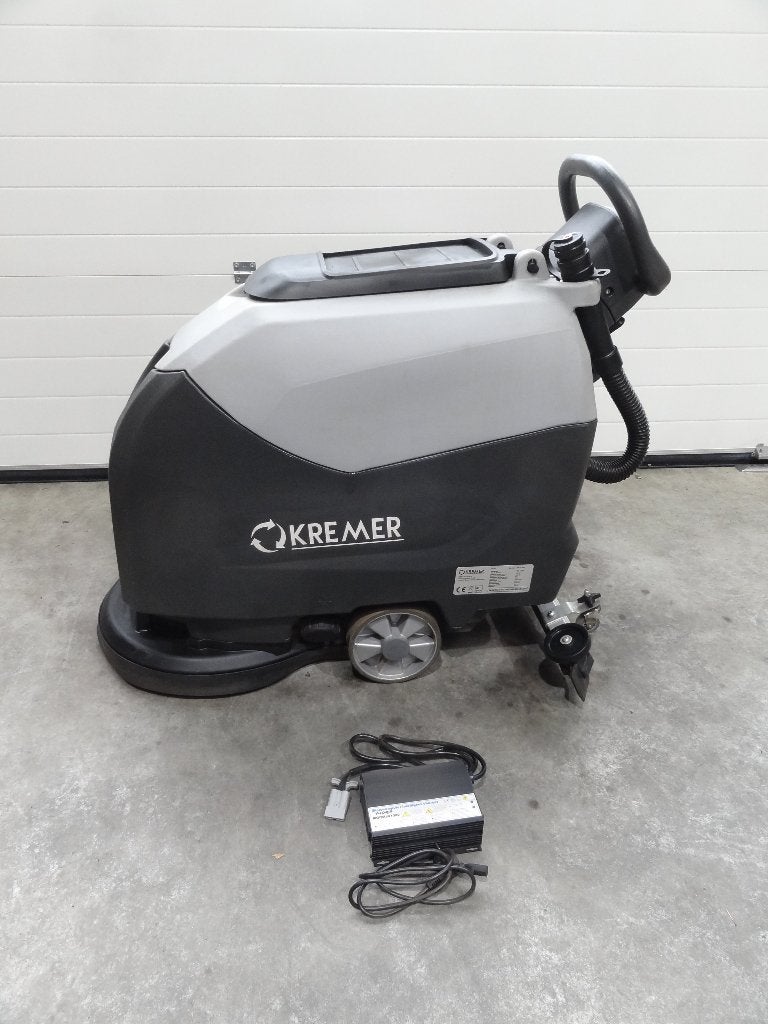 Kremer accu schrob zuigmachine 50L KR-FL50A, Ophalen of Verzenden, Zo goed als nieuw, Schrobmachine