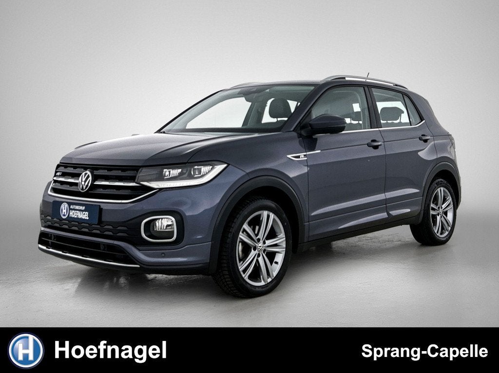 Volkswagen T-Cross 1.0 TSI R-Line | Camera | Adapative Cruis, Auto's, Volkswagen, Gebruikt, Bedrijf, 3 cilinders, 1100 kg