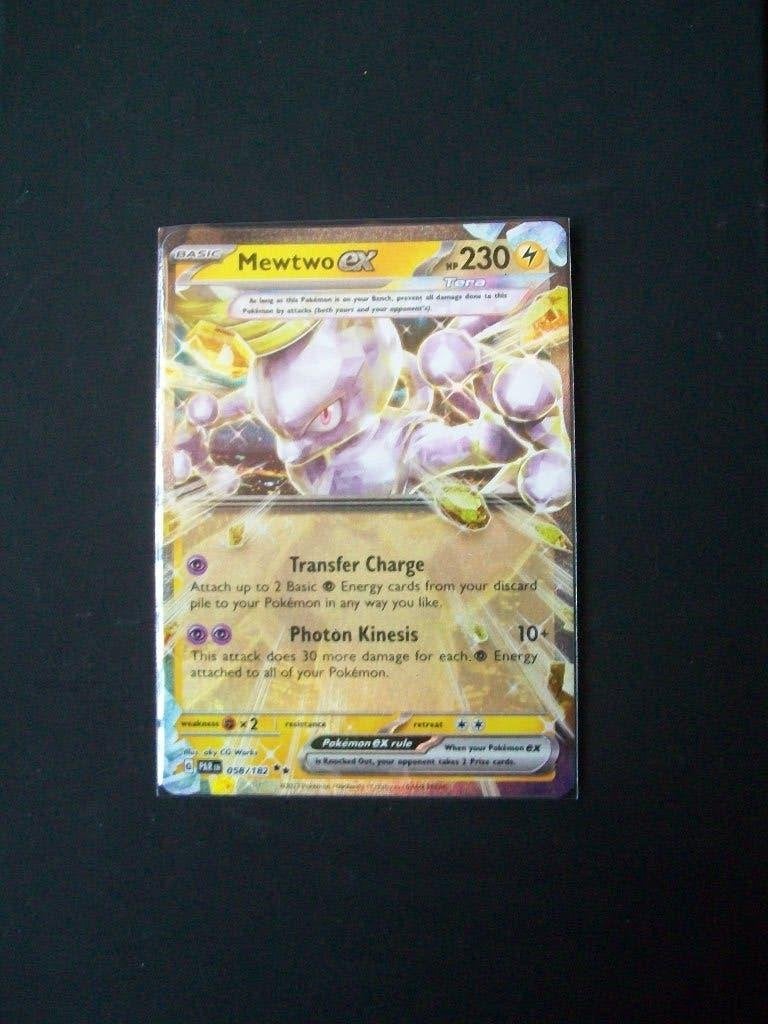 5739: Nieuwe Pokemonkaart MEWTWO EX HP 230 (058/182), Verzenden, Nieuw, Losse kaart, Foil
