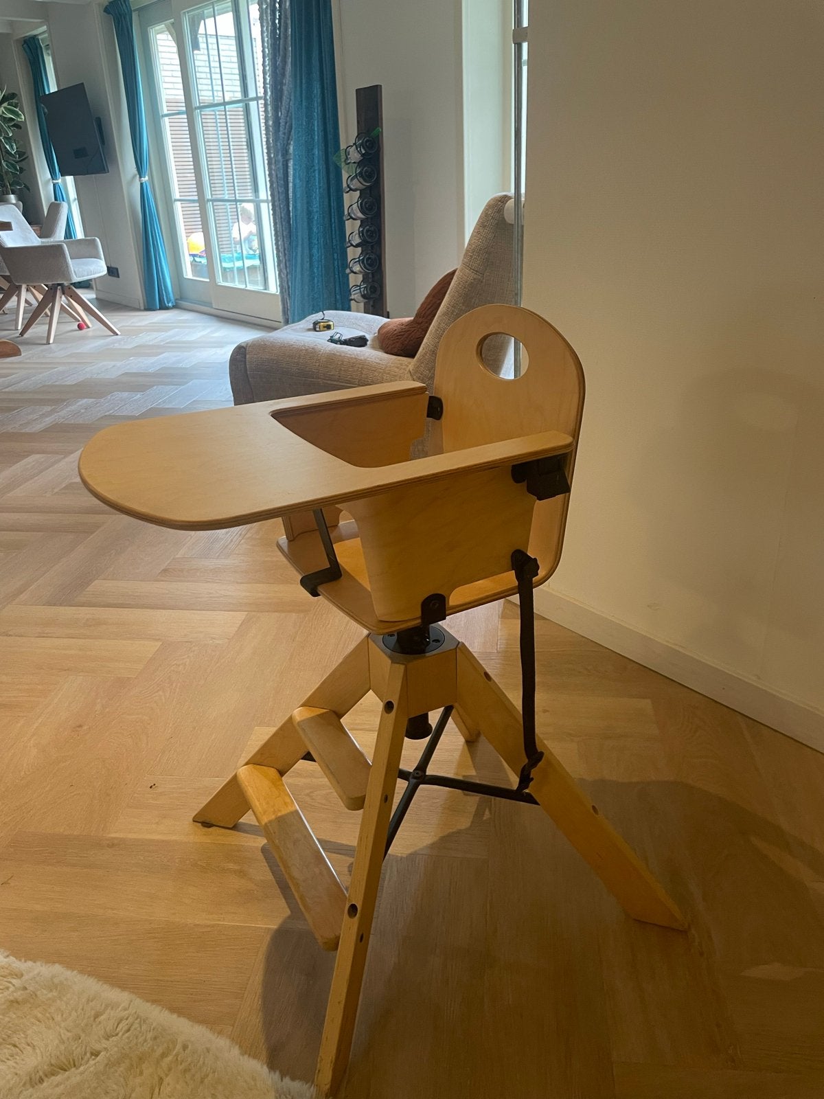 IKEA Blames Meegroeistoel met eetblad, Kinderen en Baby's, Ophalen, Gebruikt, Meegroeistoel, Afneembaar eetblad