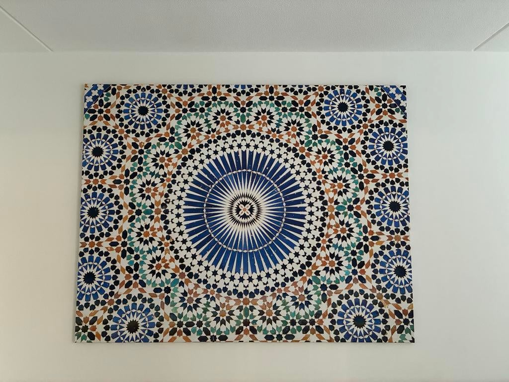 Wanddecoratie met mozaïekpatroon, Ophalen, Gebruikt, Oosters, Meerkleurig