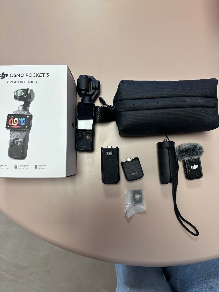 DJI Osmo Pocket 3 Creator Combo, Audio, Tv en Foto, Videocamera's Digitaal, Overige merken, Overige soorten, Zo goed als nieuw