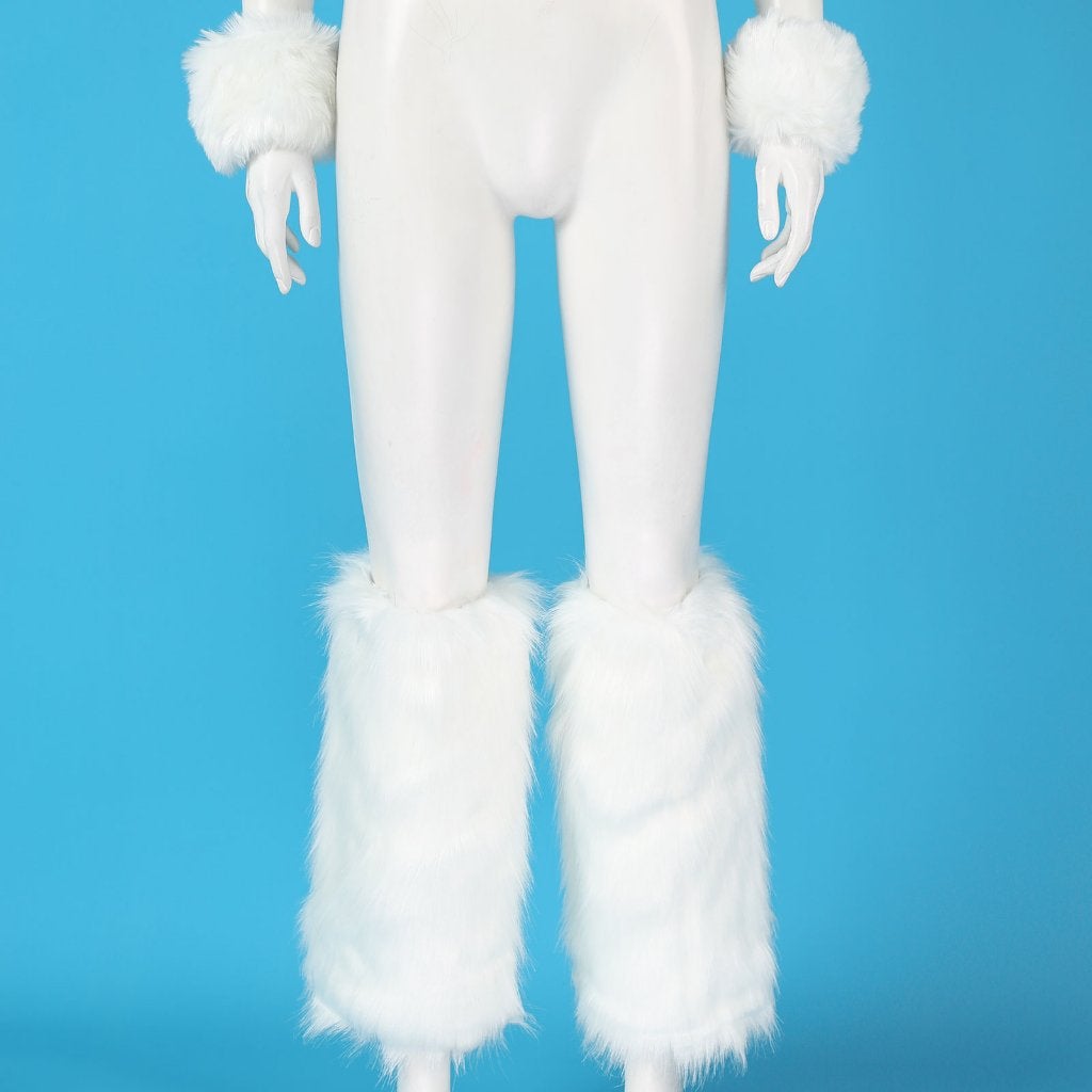 Witte dames bootcovers / schoenenhoes schoenen hoezen chaps, Verzenden, Nieuw