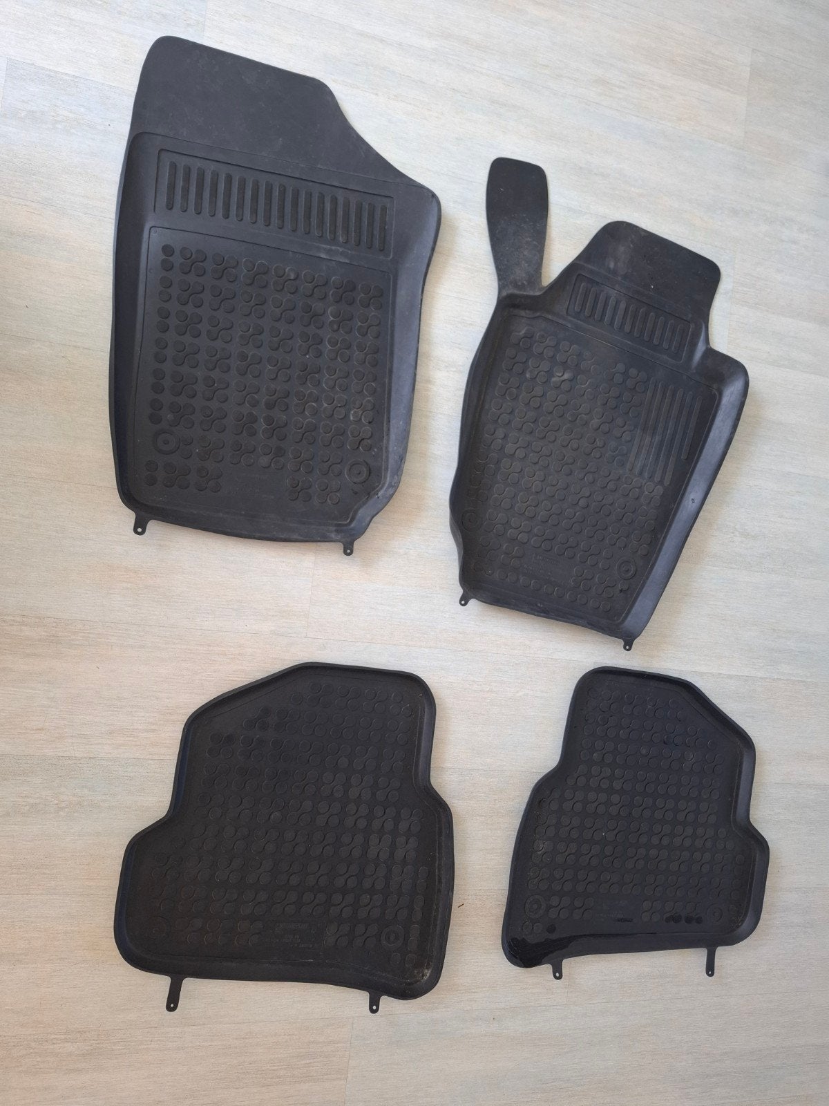 Rubberen automatten voor VW Polo V (vanaf 2009), Ophalen of Verzenden, Gebruikt