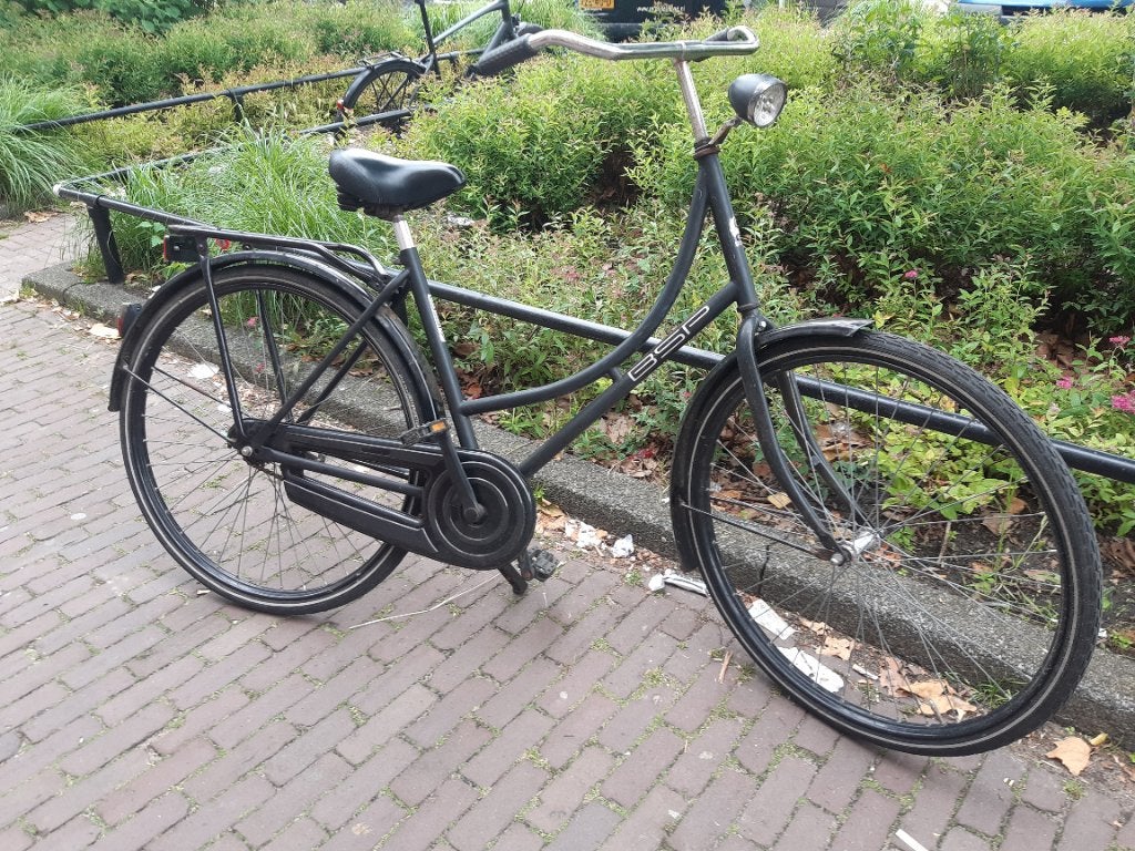 Omafiets 28 inches, Fietsen en Brommers, Fietsen | Dames | Omafietsen, 53 tot 56 cm, Ophalen, Gebruikt, Terugtraprem