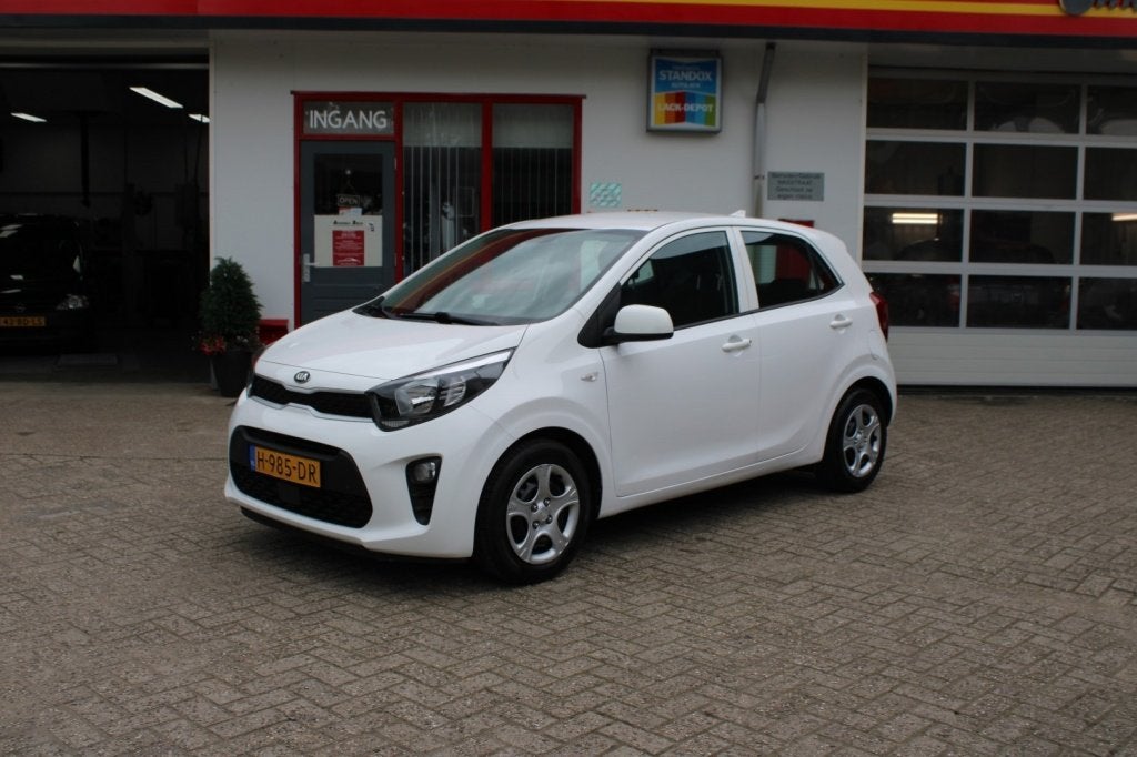 Kia Picanto 1.0 MPi 67pk 4-zits (bj 2020), Gebruikt, Euro 6, 4 stoelen, Wit