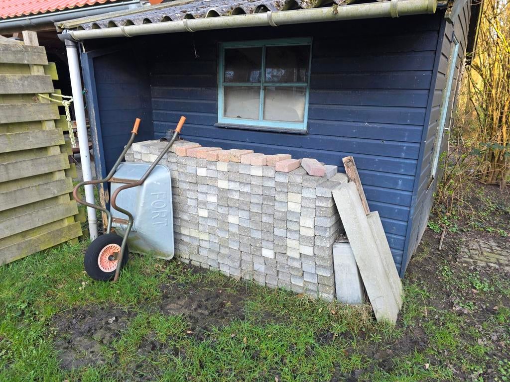 klinkers voor tuin of oprit Gratis, Tuin en Terras, Ophalen of Verzenden, Gebruikt, Klinkers