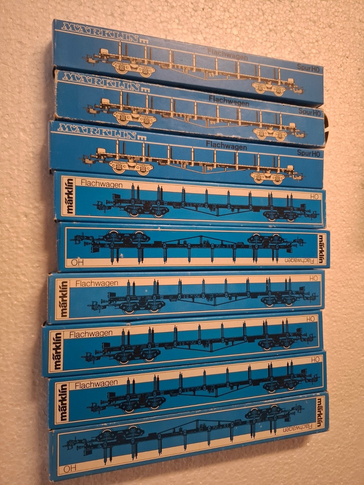 4663 lege marklin wagon doosjes, Wisselstroom, Wagon, Ophalen of Verzenden, Zo goed als nieuw