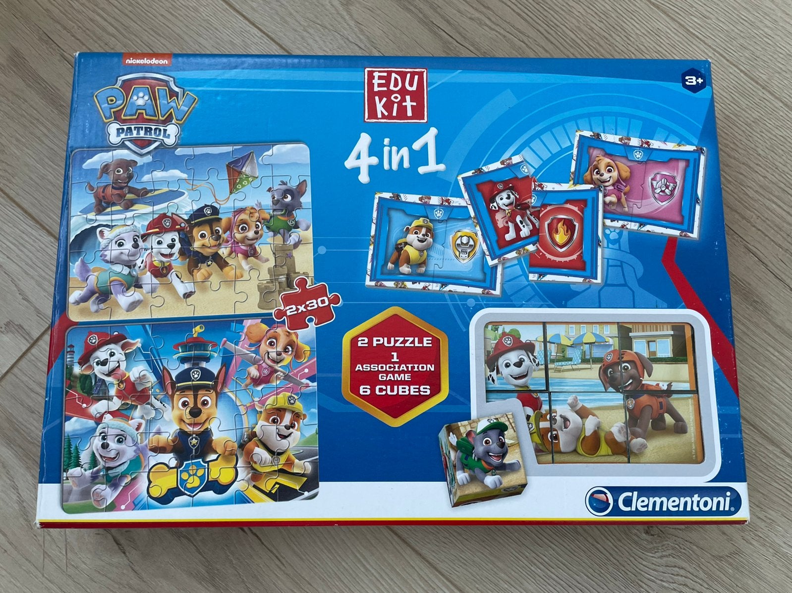 4-in-1 speelset Paw Patrol, Ophalen, 10 tot 50 stukjes, Gebruikt, 2 tot 4 jaar