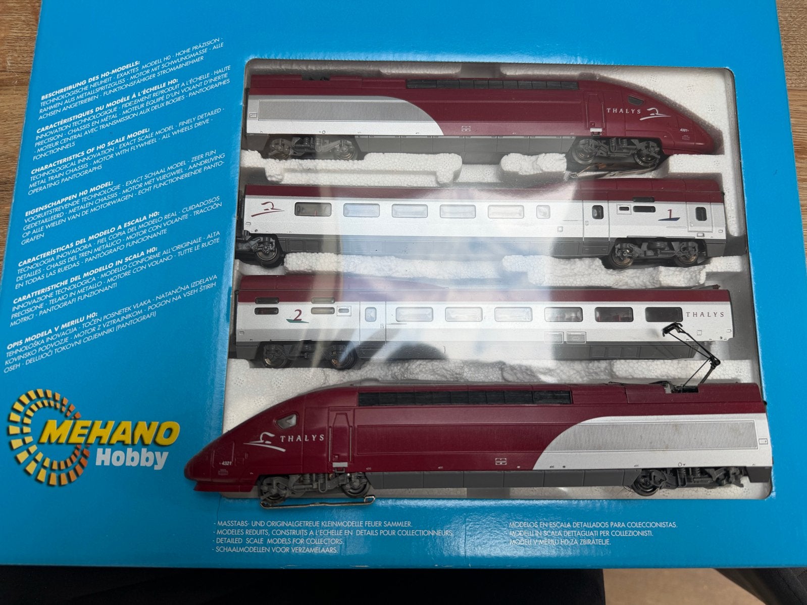 TGV Thalys modeltrein van Mehano Hobby, Ophalen, Nieuw, Treinset, Overige merken