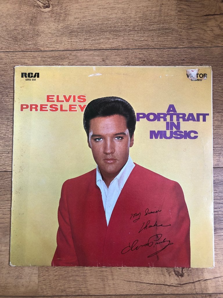 Elvis Presley A portrait in music lp vinyl, Ophalen of Verzenden, Gebruikt, 12 inch