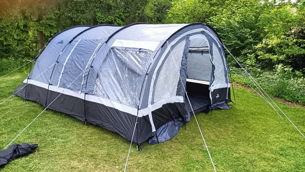 Tunneltent, Caravans en Kamperen, Ophalen of Verzenden, Zo goed als nieuw, Meer dan 6