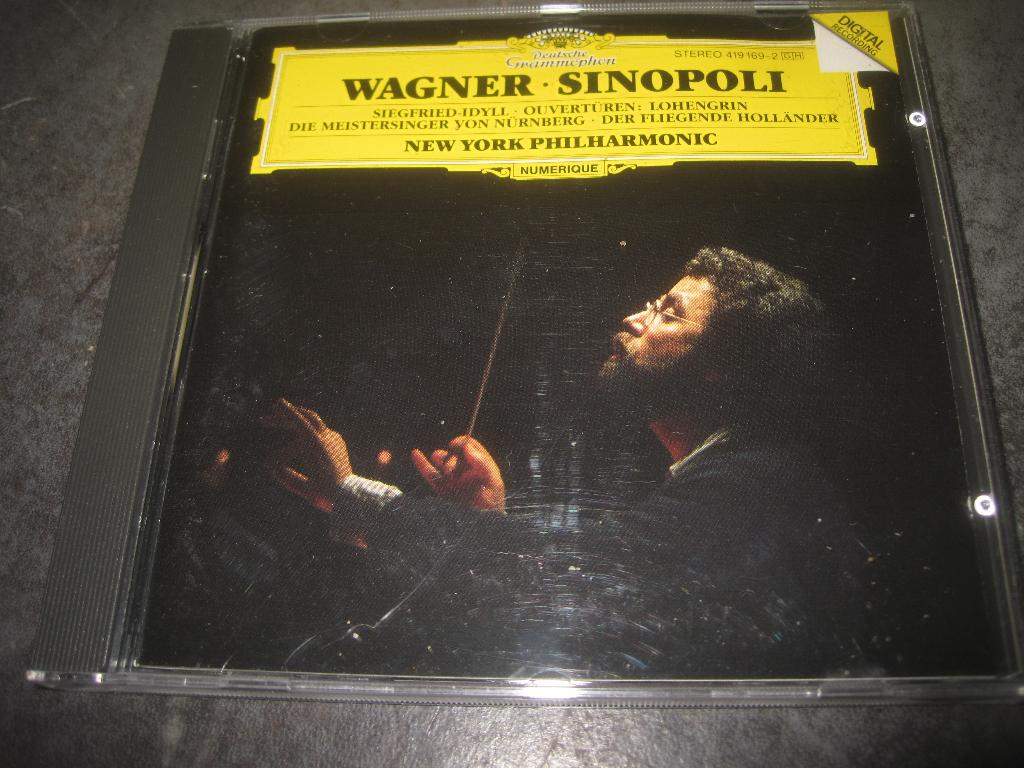 Wagner Overtures ea New York Philharmonic Sinopoli DGG, Ophalen of Verzenden, Classicisme, Zo goed als nieuw, Kamermuziek