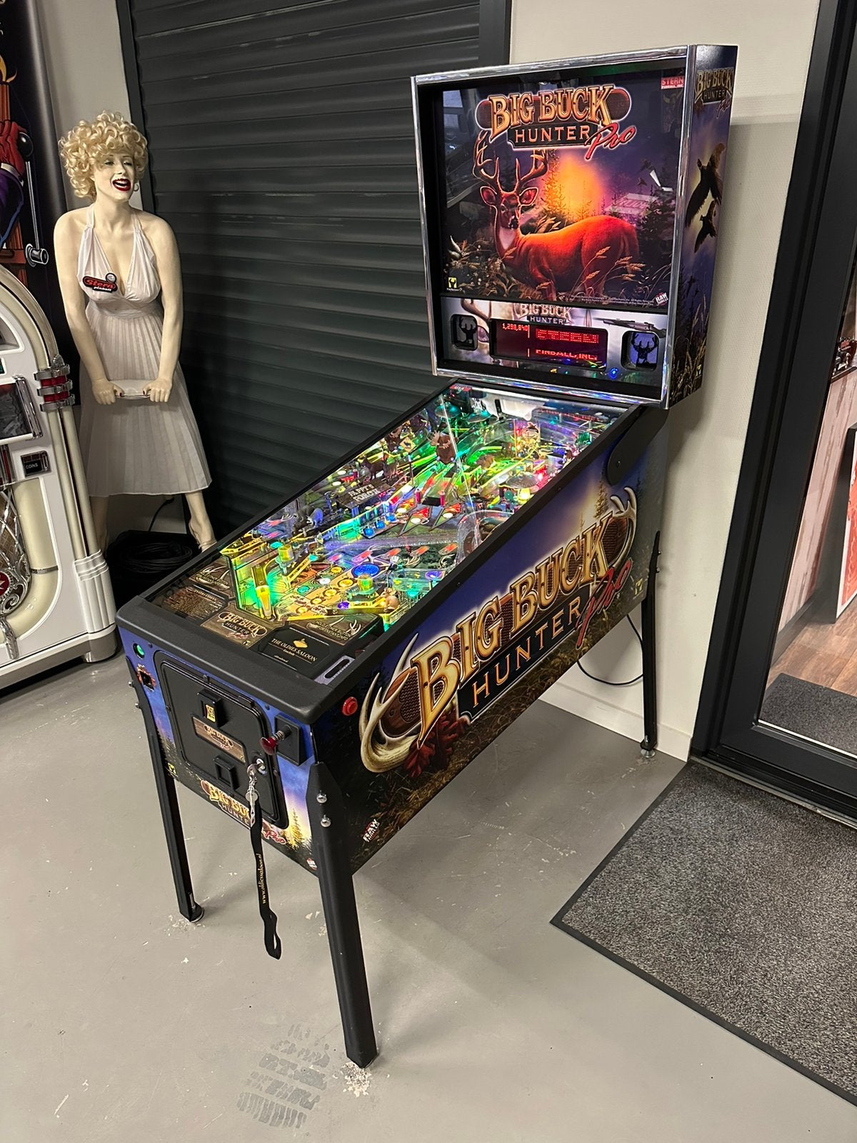 Prachtige flipperkast Stern Big Buck Hunter Pinball, Verzamelen, Automaten | Flipperkasten, Ophalen, Stern, Zo goed als nieuw
