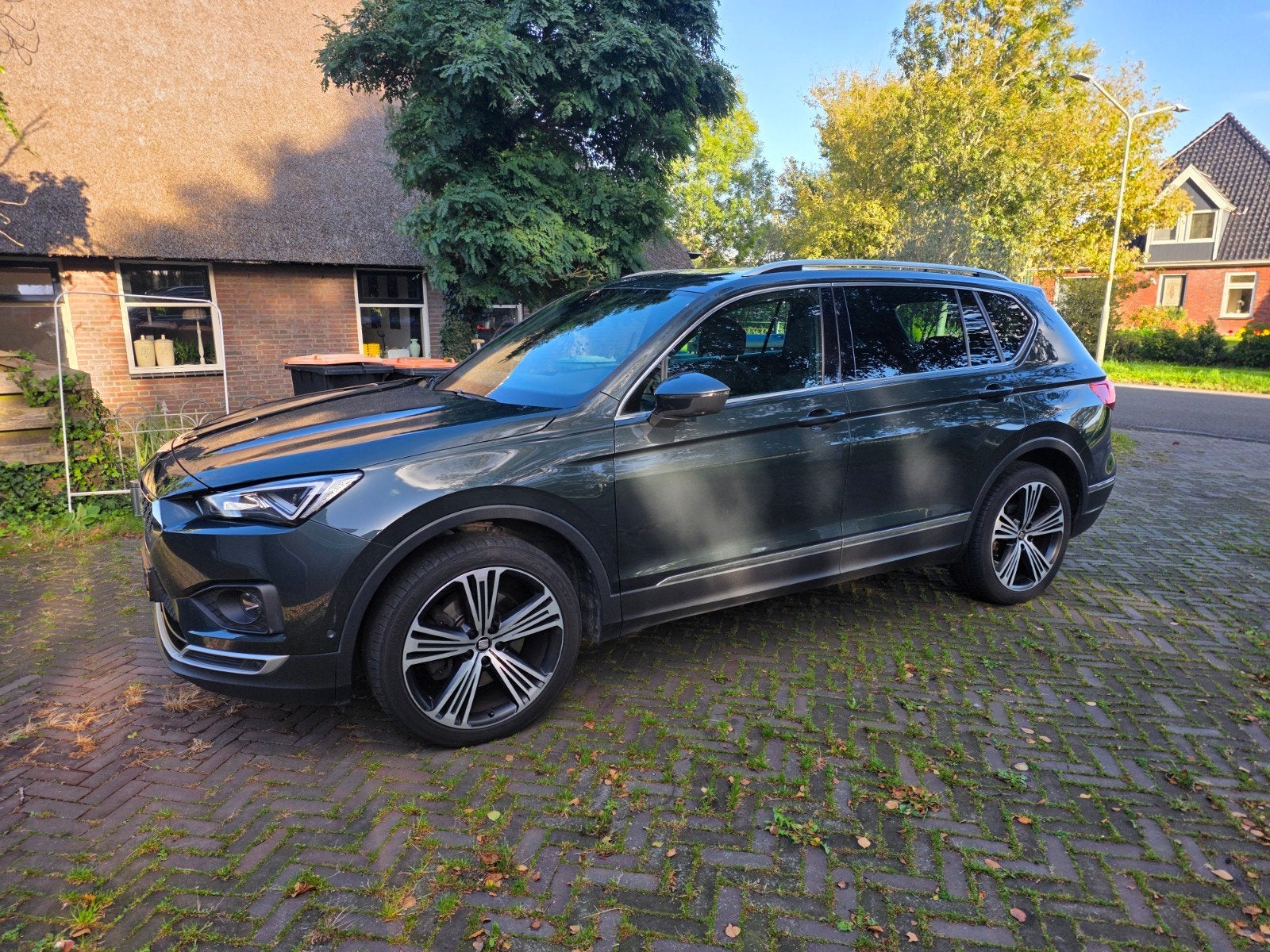 Seat Tarraco 2.0 TSI 190pk 4DRIVE Dsg-7 2019 Groen, Auto's, Automaat, Euro 6, 1984 cc, Alcantara