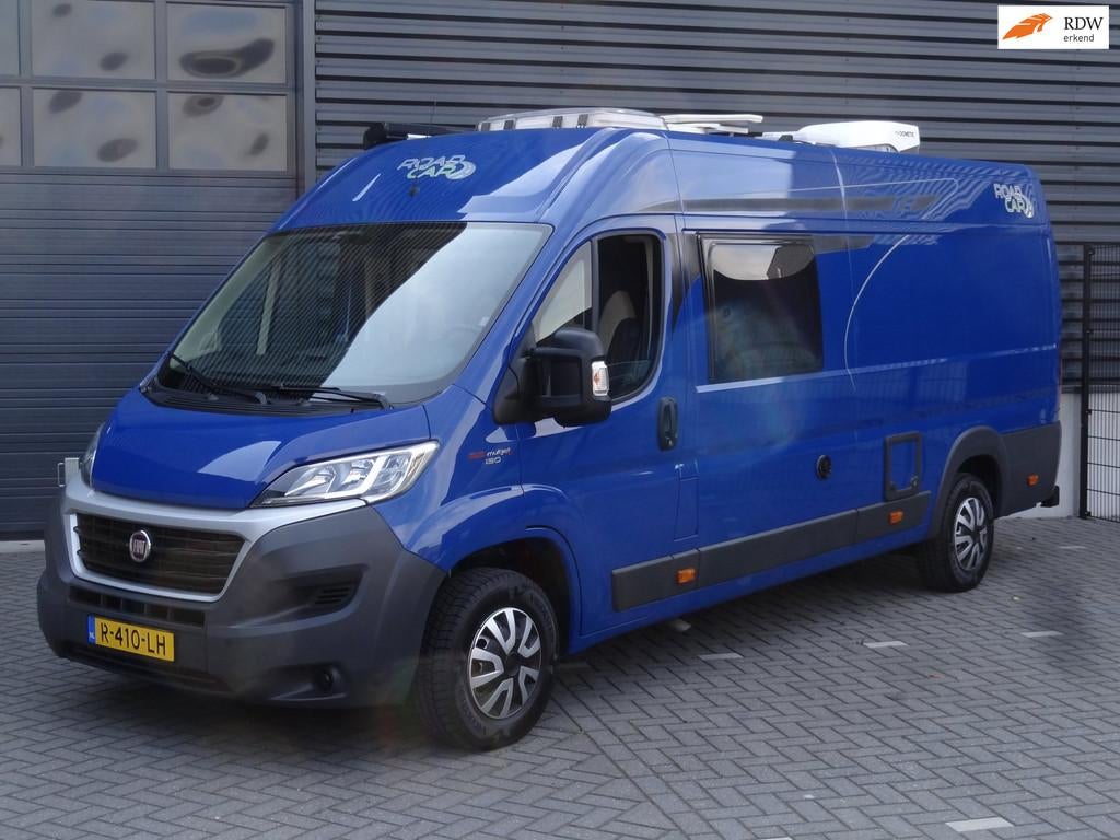 Poessl ROADCAR 640 Multijet 130 pk Dubbele airco, Zonnepanee, Overige merken, Koelkast, Luifel, Tot en met 2