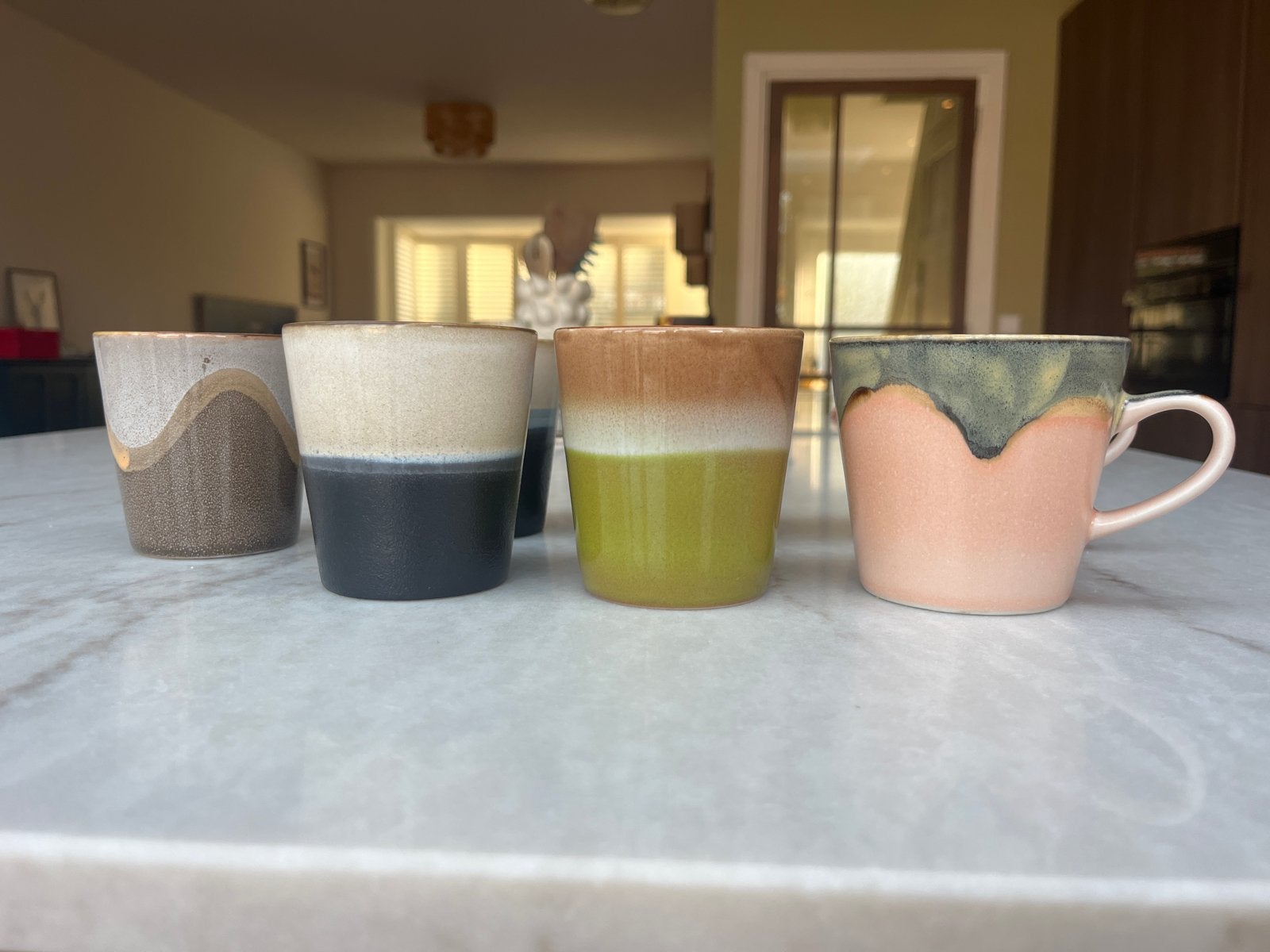 HKLIVING koffie kopjes, Ophalen, Overige merken, Keramiek, Zo goed als nieuw