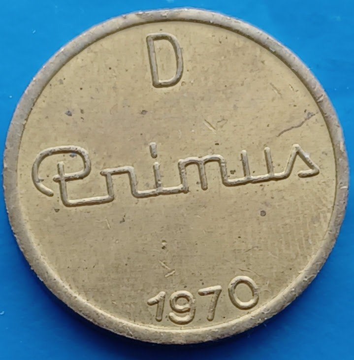 Wasserettepenning PRIMUS D 1970 (droger), Verzenden, Overige materialen, Buitenland