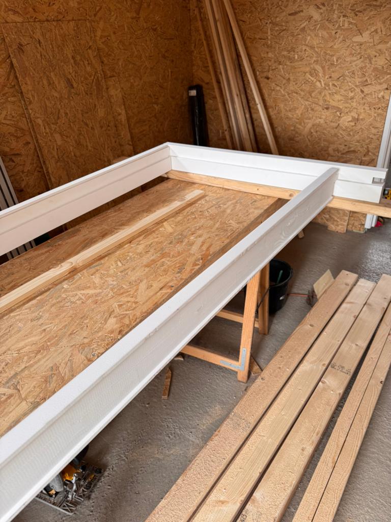 Grenen binnendeur kozijn, Doe-het-zelf en Verbouw, Kozijnen en Schuifpuien, Deurkozijn, Nieuw, Hout, Ophalen