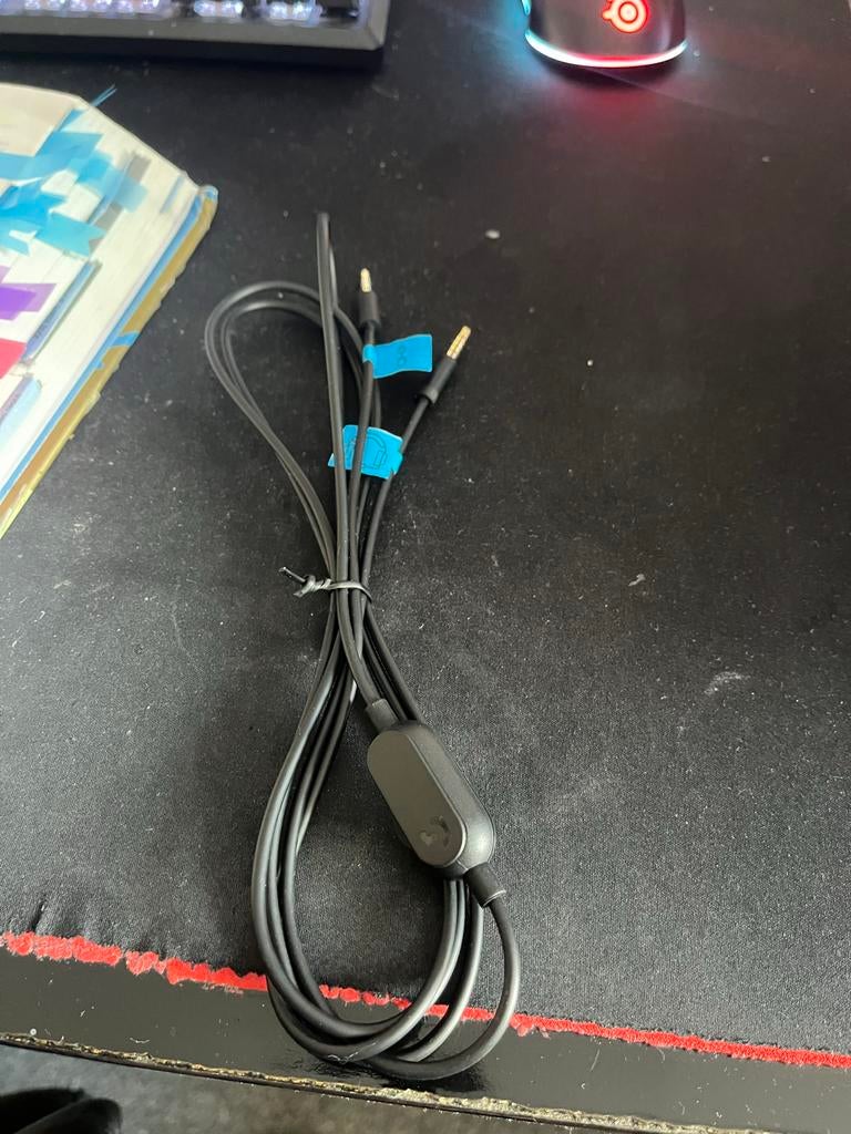 Logitech G Pro X Gaming Headset Kabel met Volumeregeling, Ophalen of Verzenden, Zo goed als nieuw