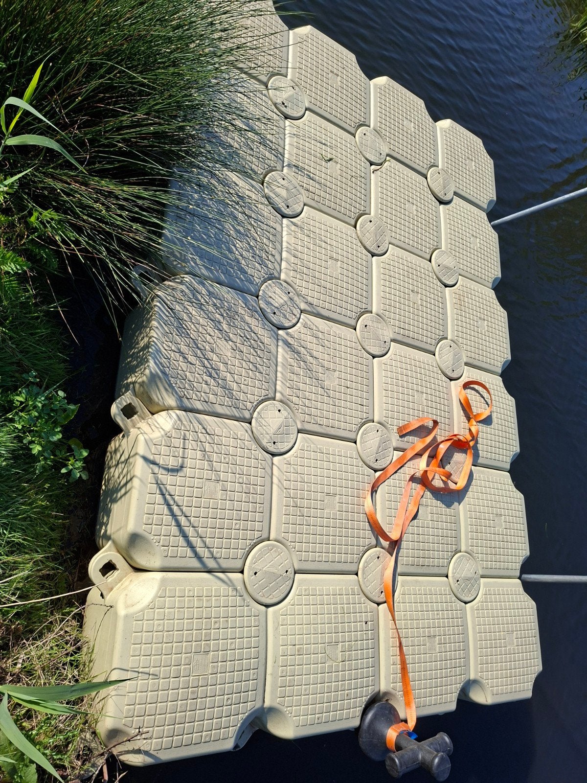 Modulaire Ponton 3x2 meter, 40 cm hoog, Ophalen, Gebruikt