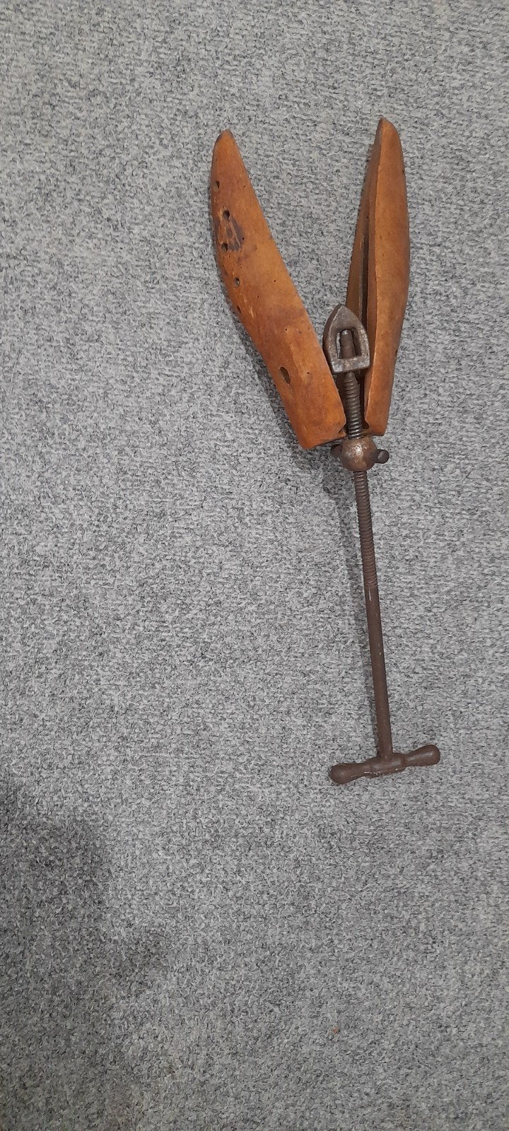 Antieke schoenspanner - Houten schoenleest, Ophalen of Verzenden