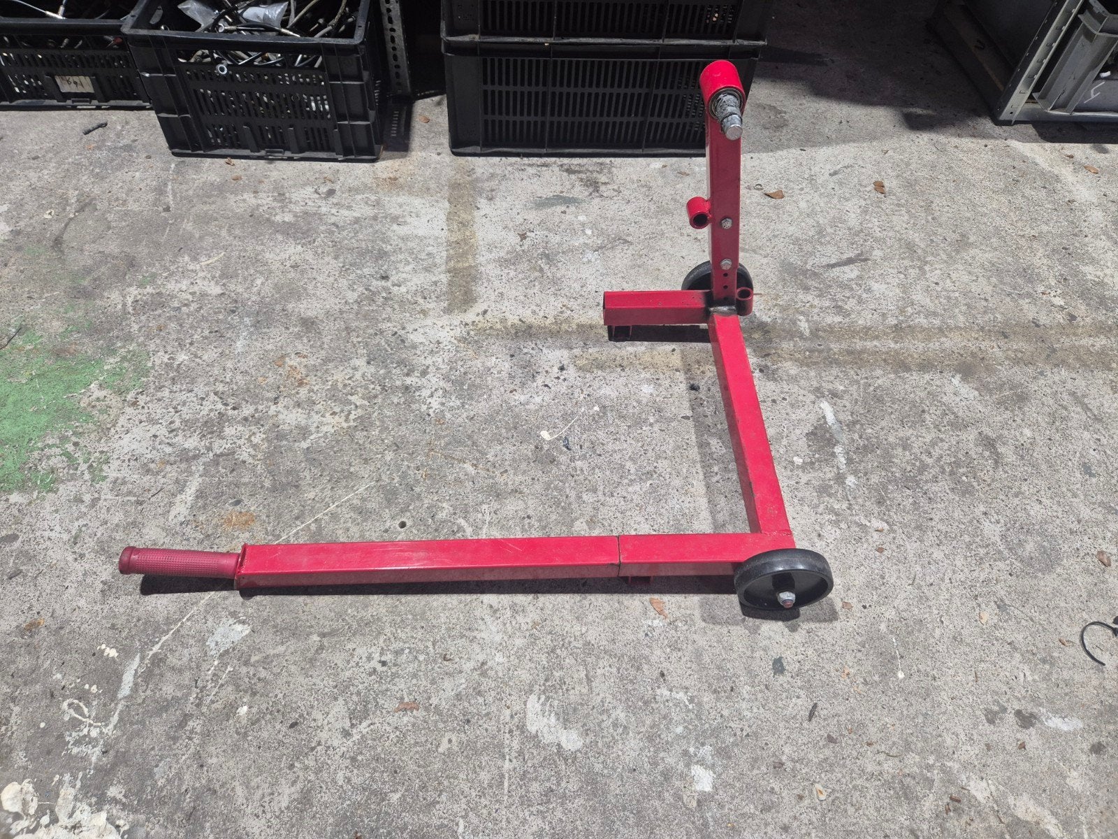 Paddockstand bok motorsteun bokje enkelzijdige brug, Ophalen of Verzenden