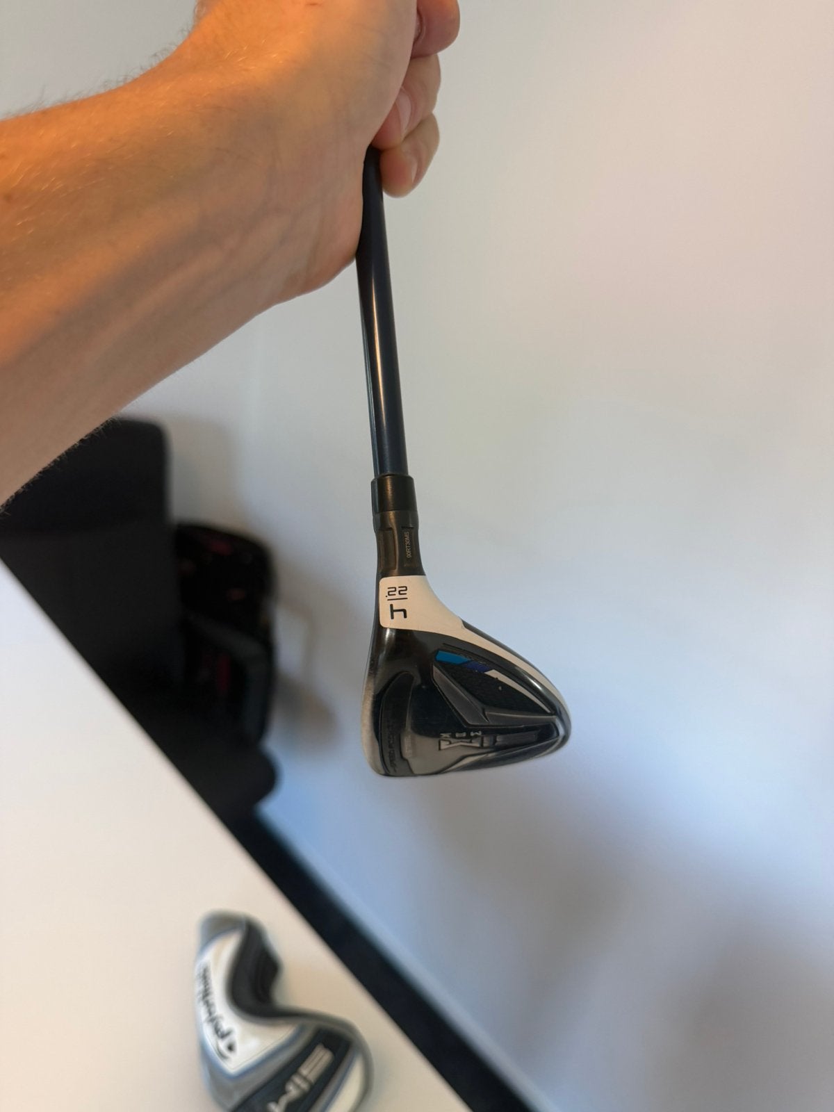 Taylormade SIM Max hyb 4 - S flex - Testen ok! topstaat, Sport en Fitness, Golf, Overige merken, -, Ophalen of Verzenden, Zo goed als nieuw