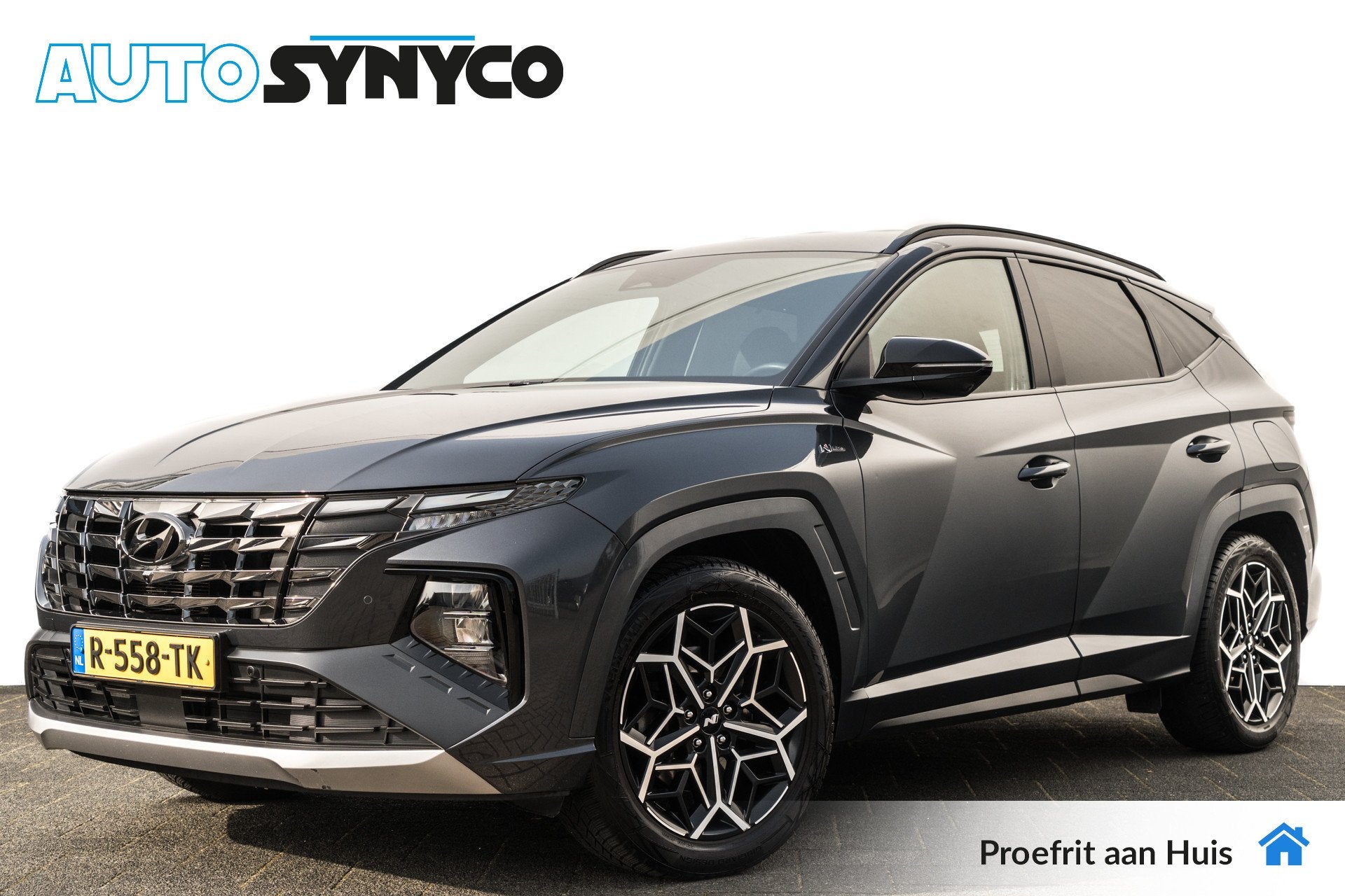 Hyundai Tucson 1.6 T-GDi MHEV N Line | Trekhaak | Adapt. Cru, Auto's, Gebruikt, 4 cilinders, 1650 kg, Handgeschakeld