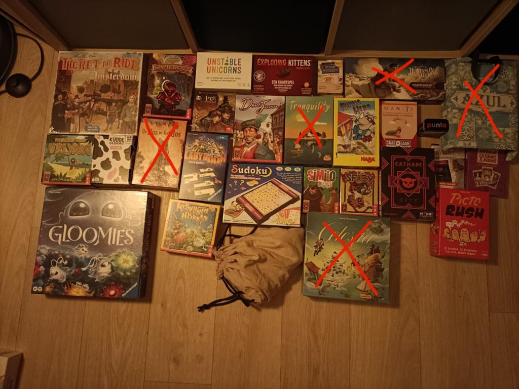 Diverse Bordspellen: Ticket to Ride, Gloomies, Azul & meer!, Ophalen of Verzenden