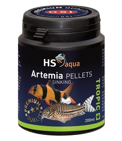 hs aqua artemia pellets 200 ml €12,95, Dieren en Toebehoren, .., Overige typen, Nieuw, Ophalen of Verzenden