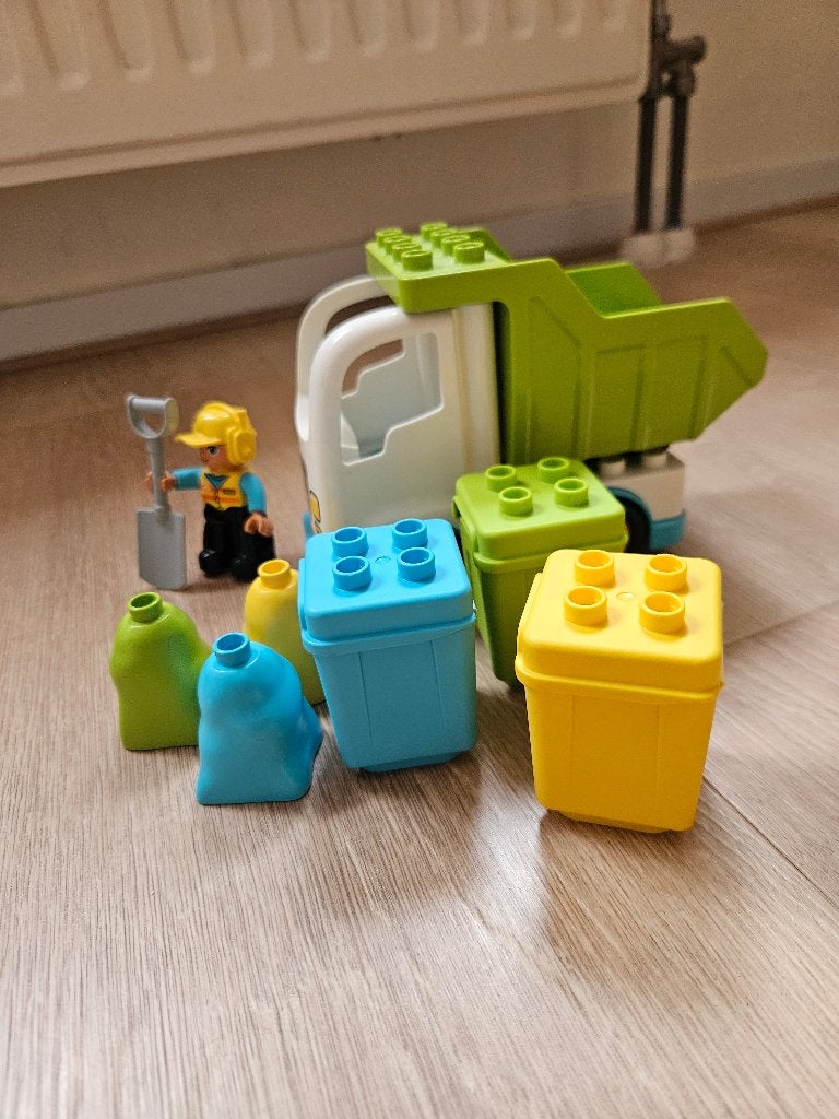 Vuilniswagen duplo, Ophalen, Overige thema's, Zo goed als nieuw, Compleet