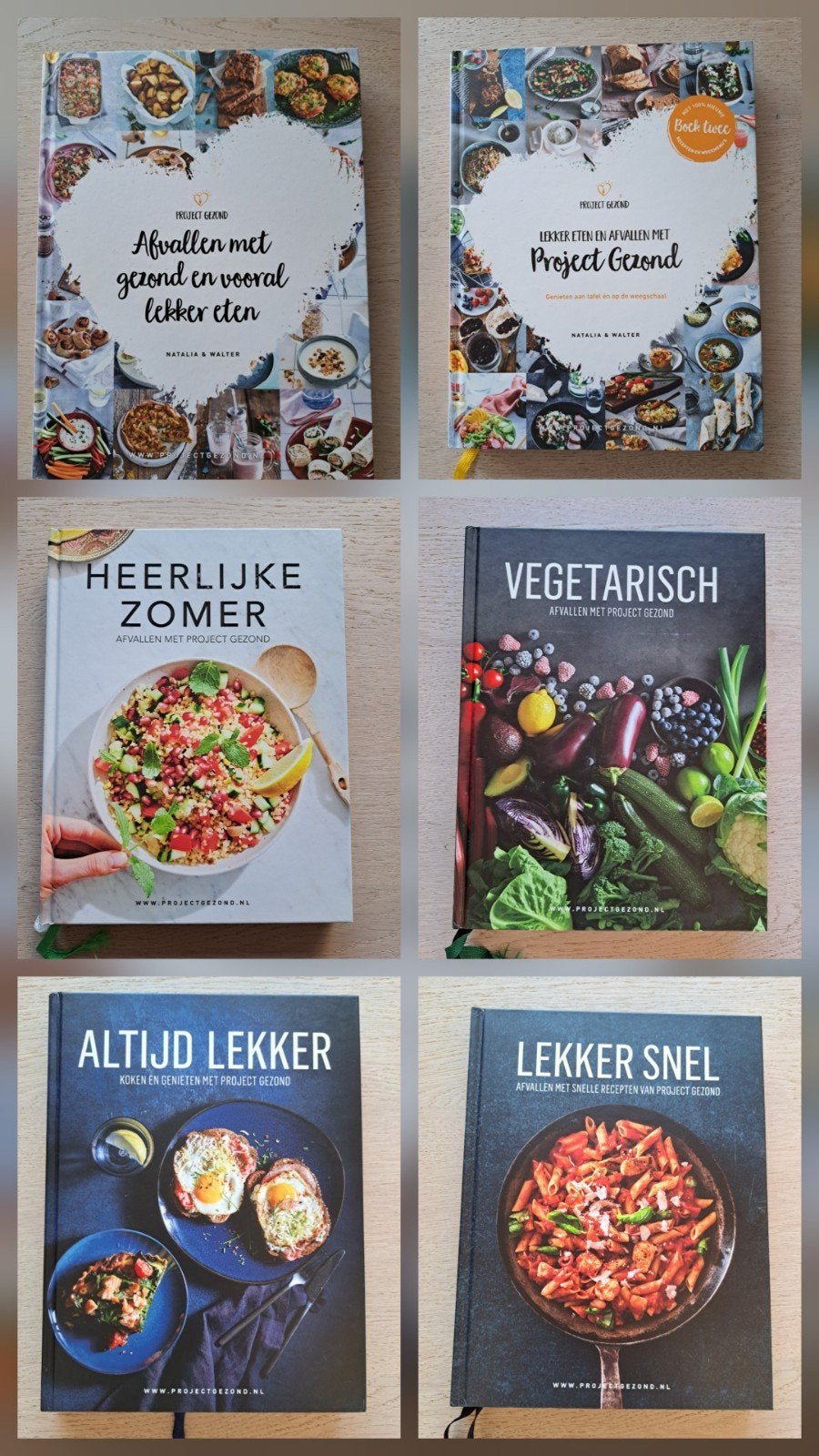 6x Project Gezond, Ophalen of Verzenden, Zo goed als nieuw, Gezond koken