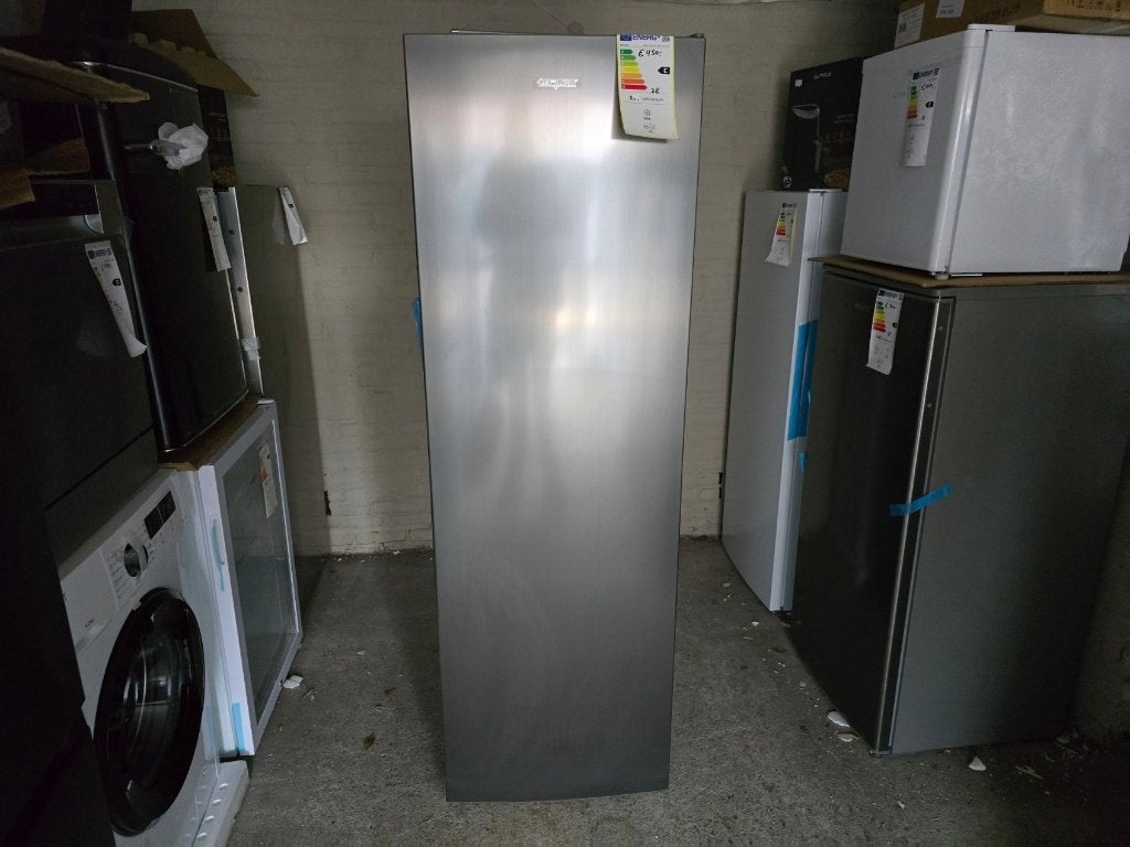 Nieuwe zuinige rvs nofrost vrieskasten 170x55 cm C klasse, Witgoed en Apparatuur, Vrieskast, Nieuw, Minder dan 60 cm, Energieklasse A of zuiniger