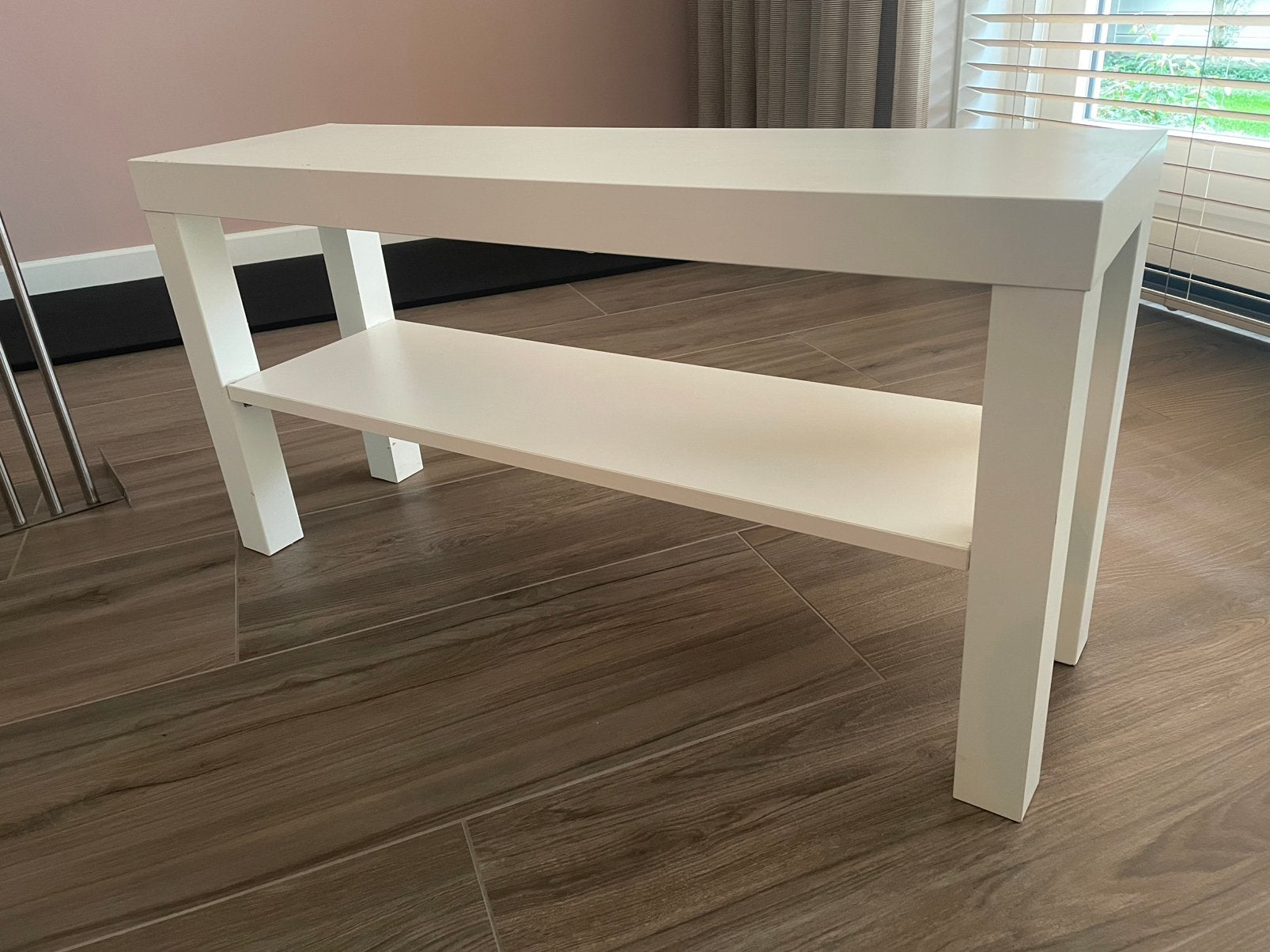 Schoenenrek tafeltje LACK van IKEA, Ophalen, Gebruikt