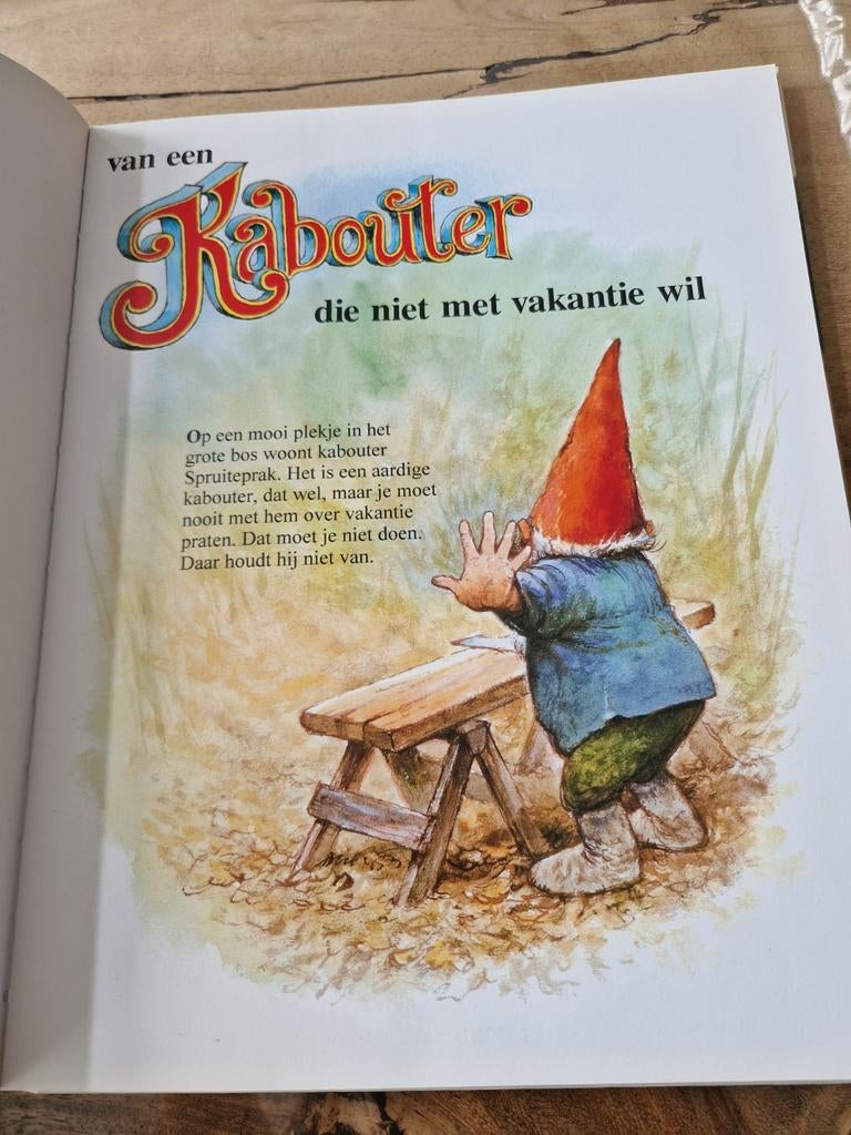 Van een kabouter die niet met vakantie wil Rien Poortvliet, Ophalen of Verzenden, Zo goed als nieuw
