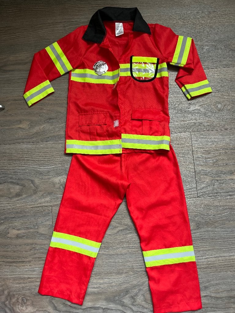 Brandweermanpak, Ophalen of Verzenden, Gebruikt, 110 t/m 116, Jongen of Meisje