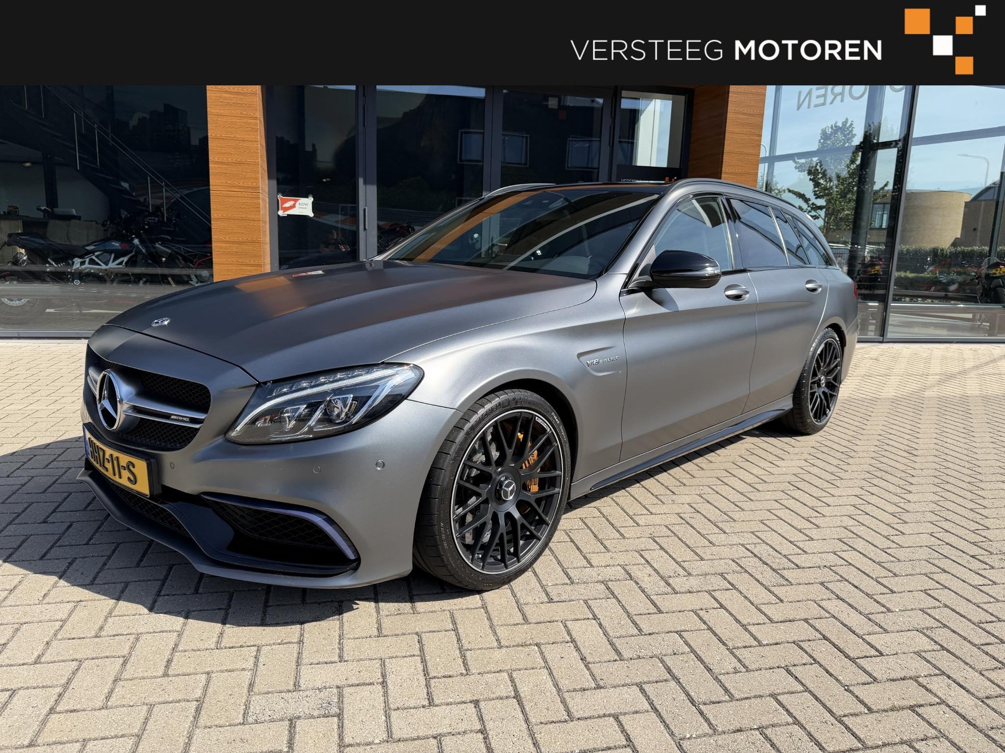 Mercedes-Benz C-klasse Estate AMG C63S Kerami#Kuip# C63 S #F, Automaat, Achterwielaandrijving, Gebruikt, Leder