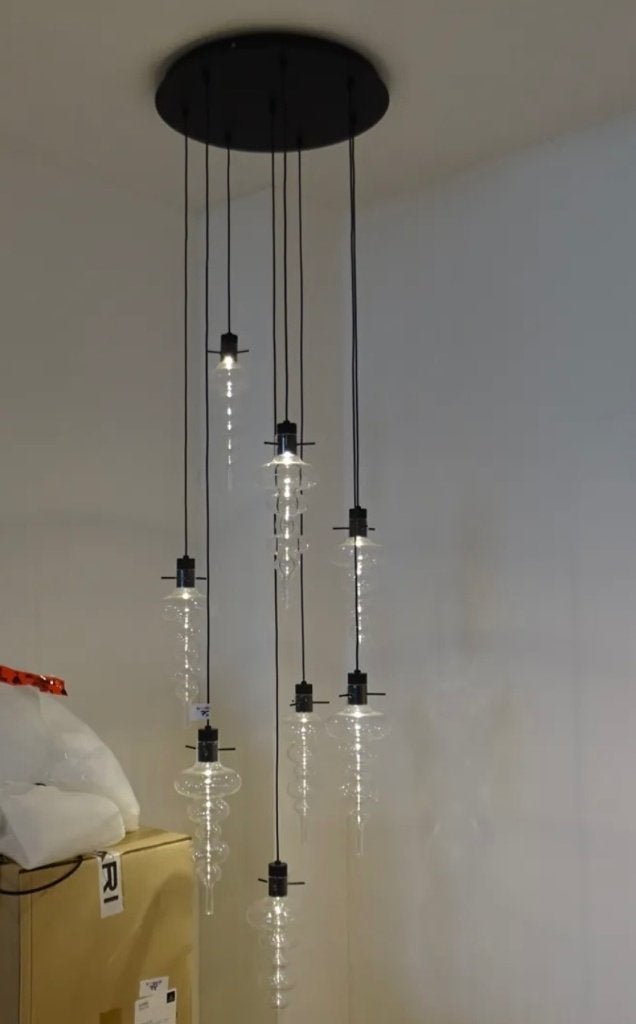 Luxe lamp van Ilfari twv € 3250,00 zwart led nieuw!!