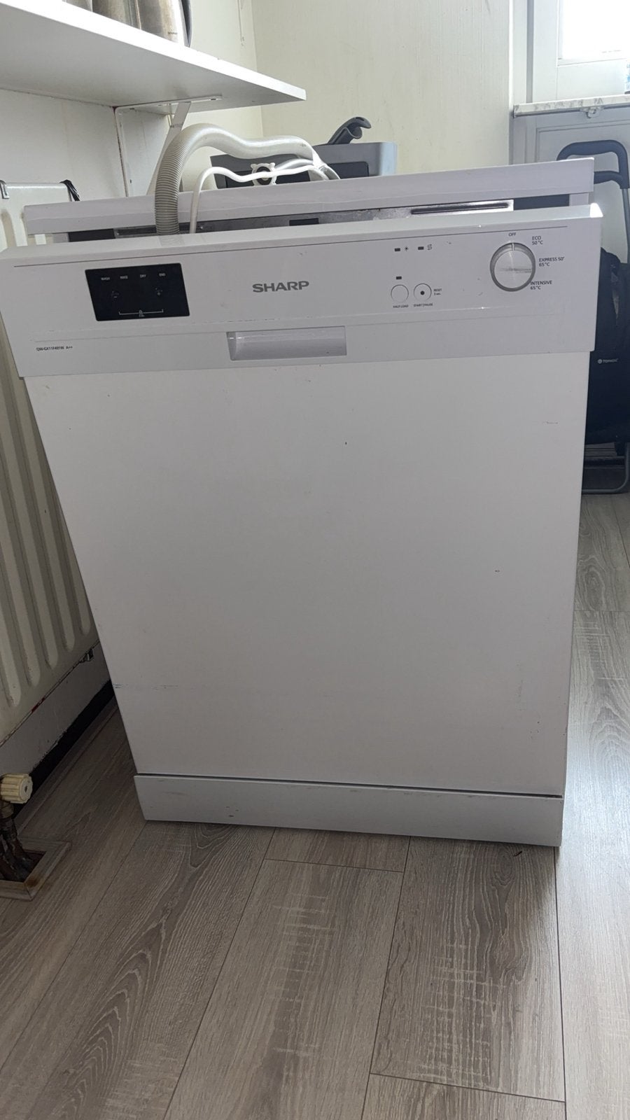 Vaatwasmachine, Ophalen, Zo goed als nieuw