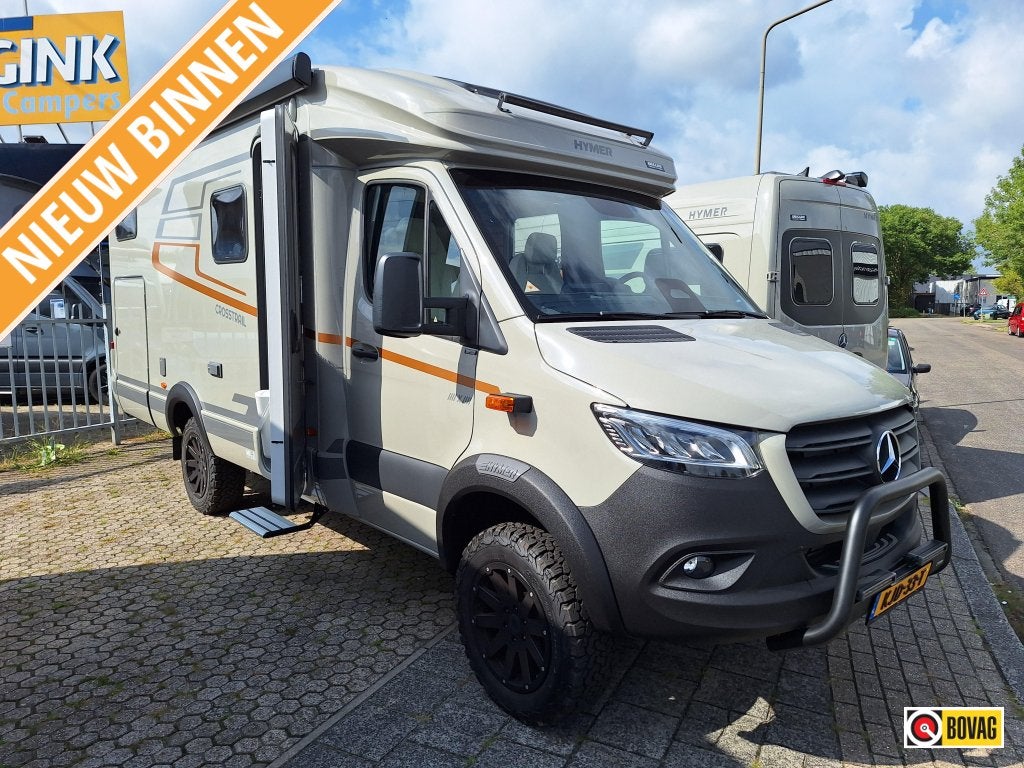 Hymer ML-T 580 4X4 CROSSTRAIL-925KM 5-2026 + XL BED+OVEN!, Automaat, Ringverwarming, 7 tot 8 meter, Bedrijf