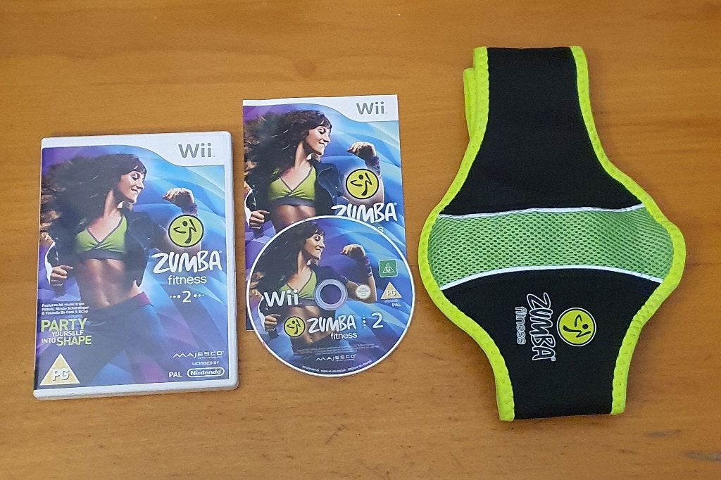 WII | Zumba Fitness 2 met Fitness Belt, Spelcomputers en Games, Games | Nintendo Wii, Gebruikt, 1 speler, Ophalen of Verzenden