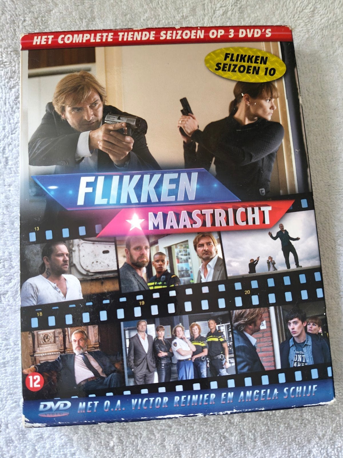 Flikken Maastricht Seizoen 10 DVD - Complete Serie, Cd's en Dvd's, Gebruikt, Misdaad, Nederlands, Vanaf 12 jaar