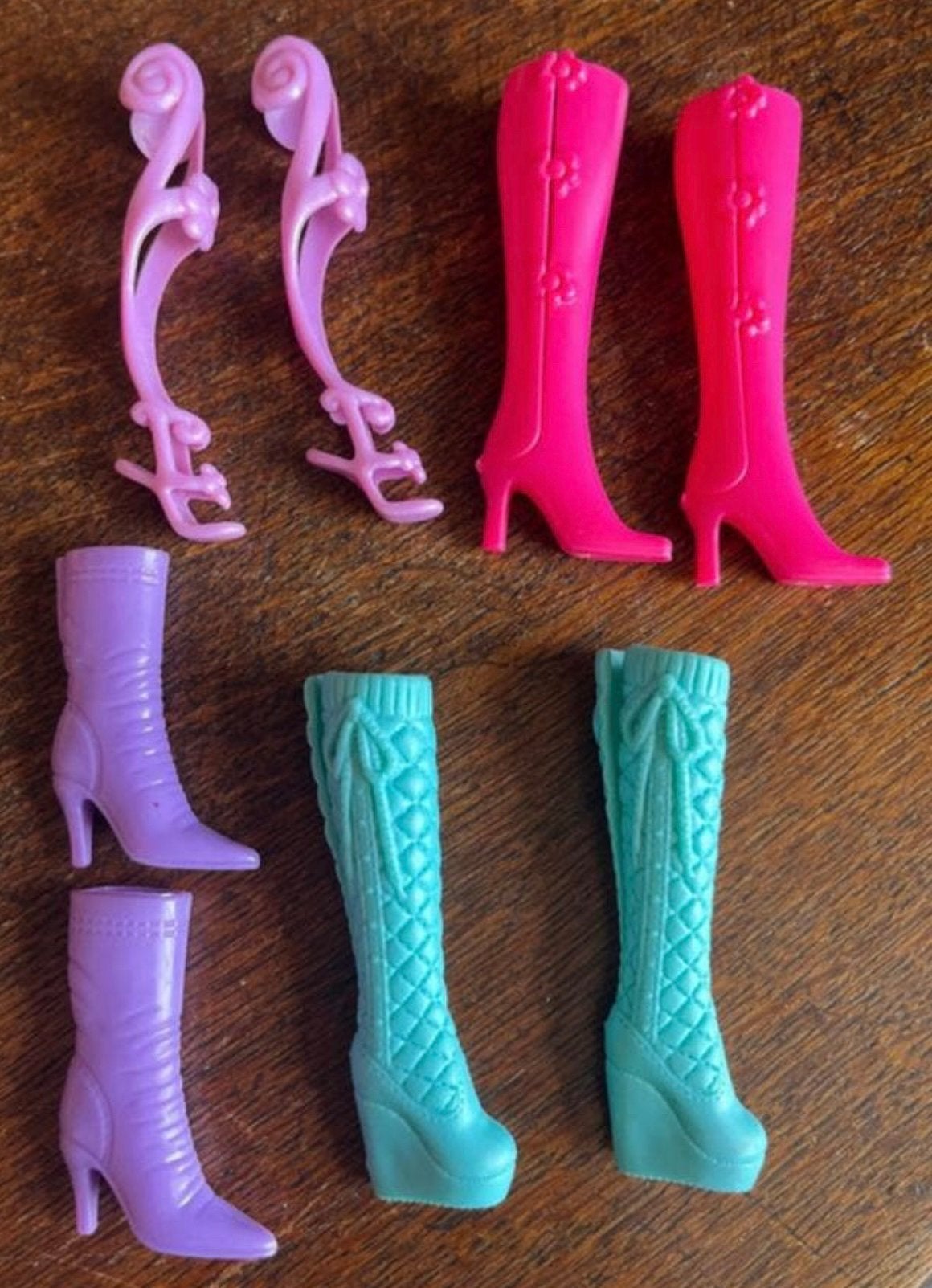 Vintage Barbie laarsjes, Ophalen of Verzenden, Gebruikt, Barbie