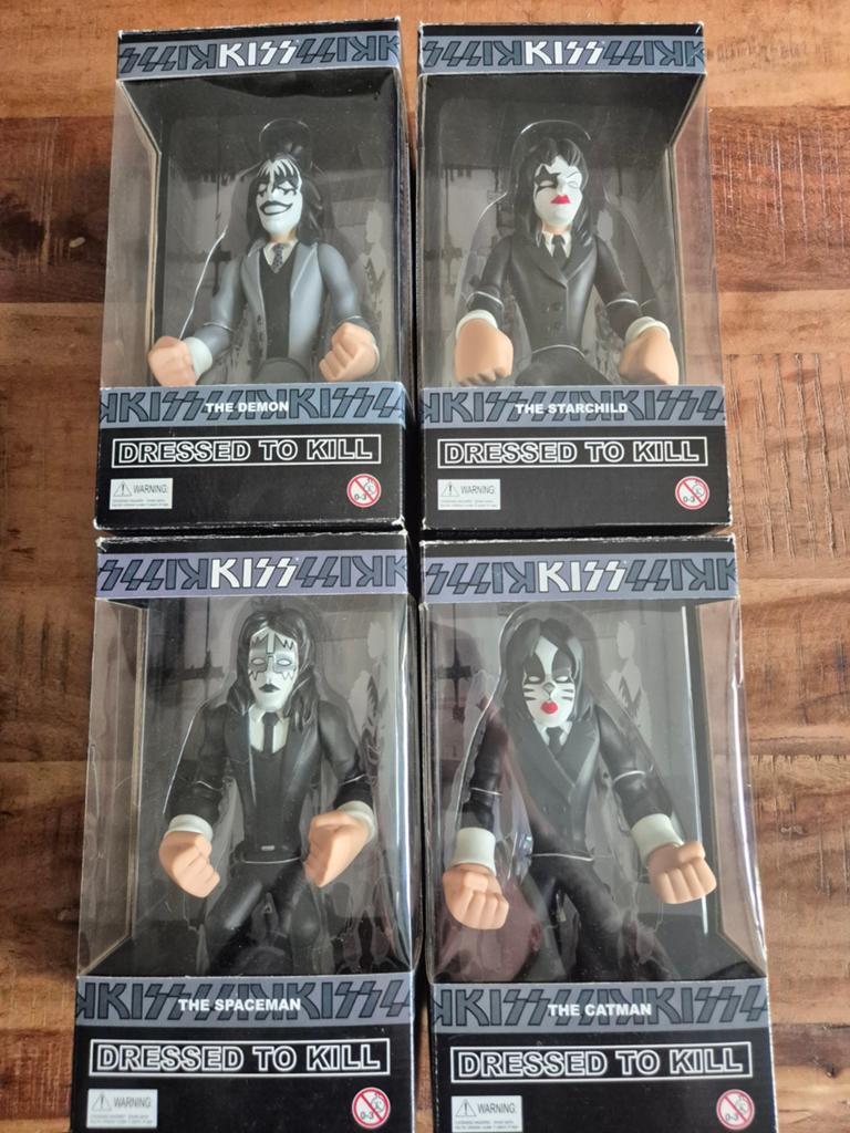 Kiss band Gruntz figures, Ophalen of Verzenden, Zo goed als nieuw