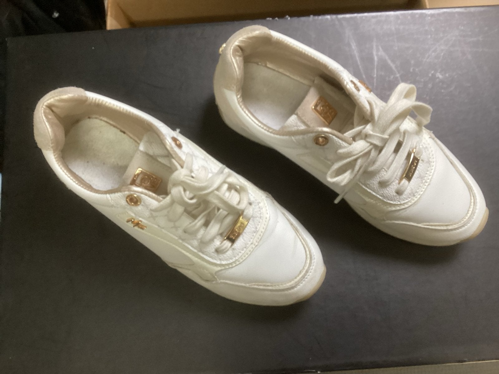 MEXX Gympen Maat 38 - Stijlvolle Sneakers, Ophalen of Verzenden, Gedragen, Wit, Sneakers of Gympen