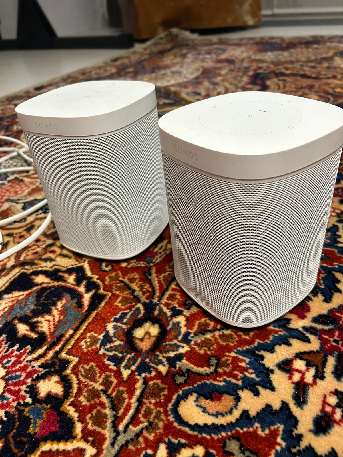 Sonos One speakerset, Audio, Tv en Foto, Luidsprekers, Ophalen, Zo goed als nieuw, Minder dan 60 watt, Sonos