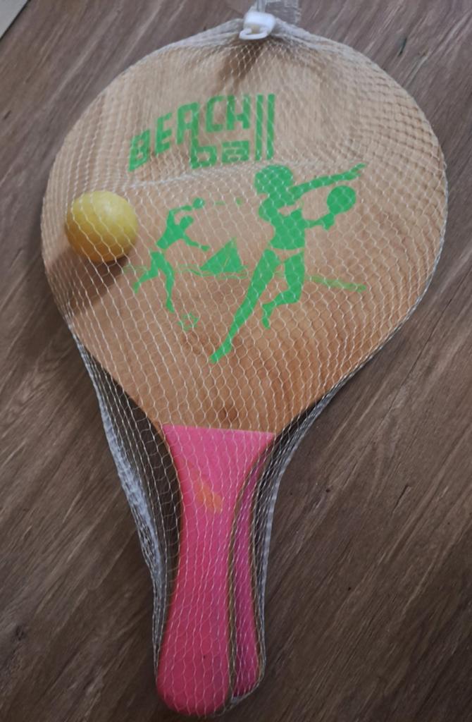 Nieuwe houten beach ball set, Ophalen of Verzenden, Nieuw